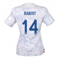 Frankrike Adrien Rabiot #14 Fotballklær Bortedrakt Dame VM 2022 Kortermet